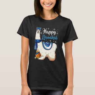 Camiseta Happy Llamakah Hanukkah Chanukkah Jewish Holiday M