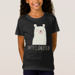 Camiseta Happy Llamakkah Blue Hanukkah Llama Cute<br><div class="desc">Feliz Llamakkah!</div>