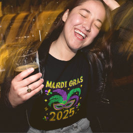 Camiseta Happy Mardi Gras 2025
