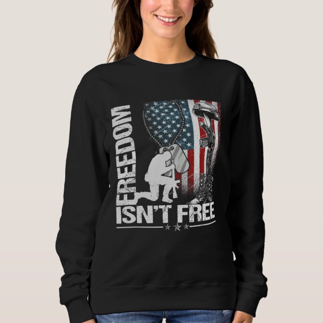 Camiseta Happy Memorial Day Freedom Isn t Free  Fourth of J (Frente)