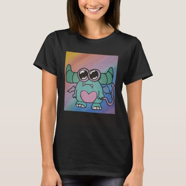 Camiseta Happy monster (Frente)