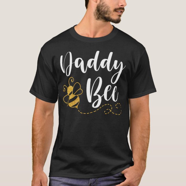 Camiseta Happy Mother’s Day Daddy Bee Family Matching Cute  (Frente)