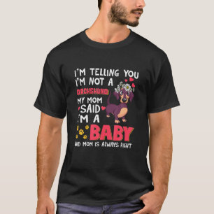 Camiseta Happy Mother's Day Dachshund Dog Mom Dog Mother Gi