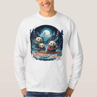 Camiseta Happy new riding