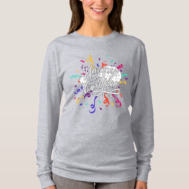 Camiseta Happy new year (Frente)