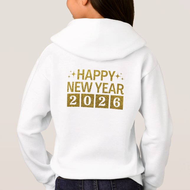 Camiseta Happy New Year 2026 (Verso)