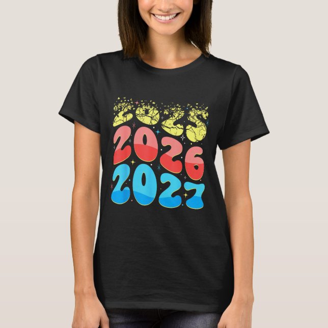 Camiseta Happy New Year 2026 Coming Soon 2027 Funny 67 Meme (Frente)