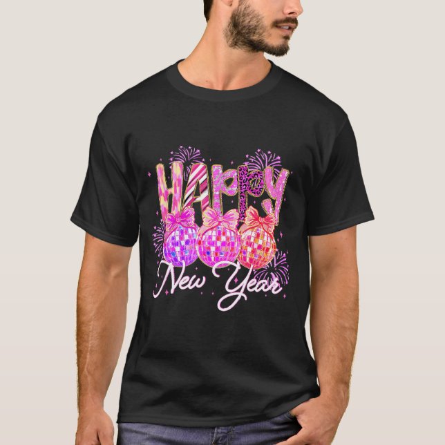 Camiseta Happy New Year 2026 Family Celebration New Years E (Frente)