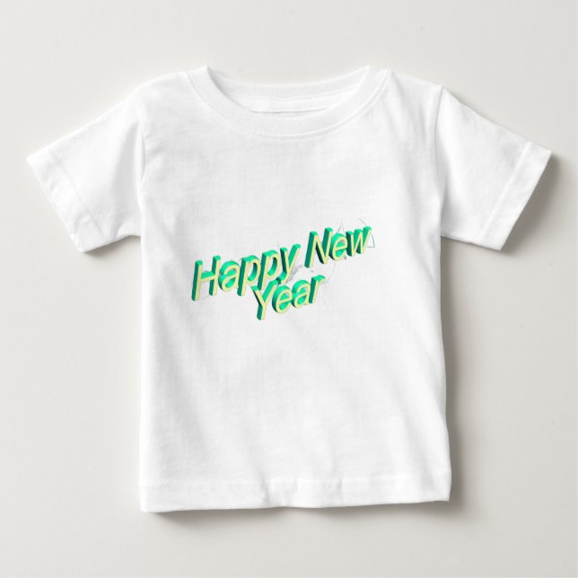 Camiseta Happy New Year Baby Shirt  (Frente)