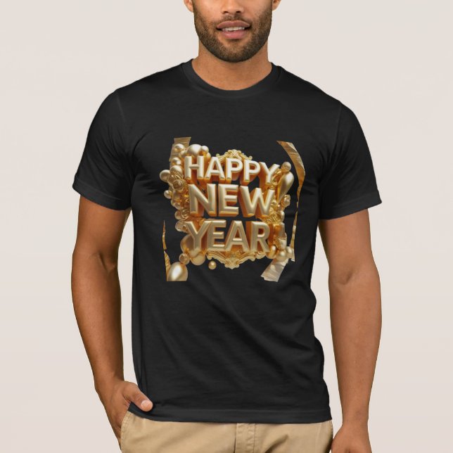 Camiseta Happy New Year collection 2026 (Frente)