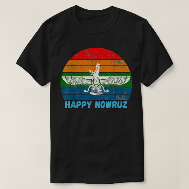 Camiseta Happy Nowruz, Happy Persian New Year Tee Celebrate (Frente do Design)