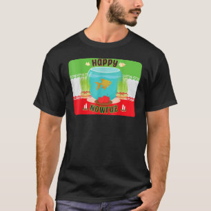 Camiseta Happy Nowruz persa ano novo ano 2022