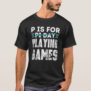 Camiseta Happy Pi Day Teacher Pie 3.14 Jogos De Matemática 
