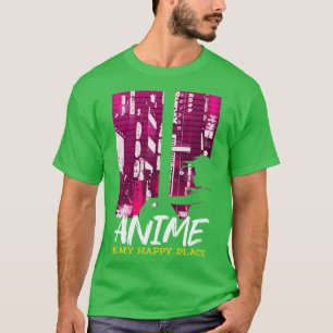 Camiseta Happy Place Cosplay Otaku