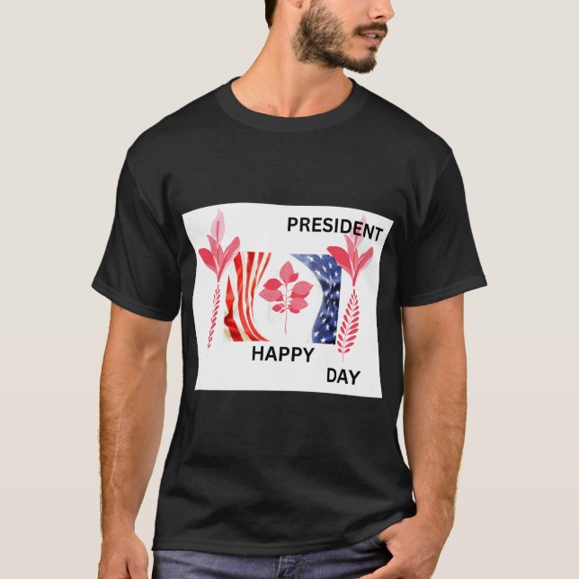 CAMISETA HAPPY PRESIDENT DAY (Frente)