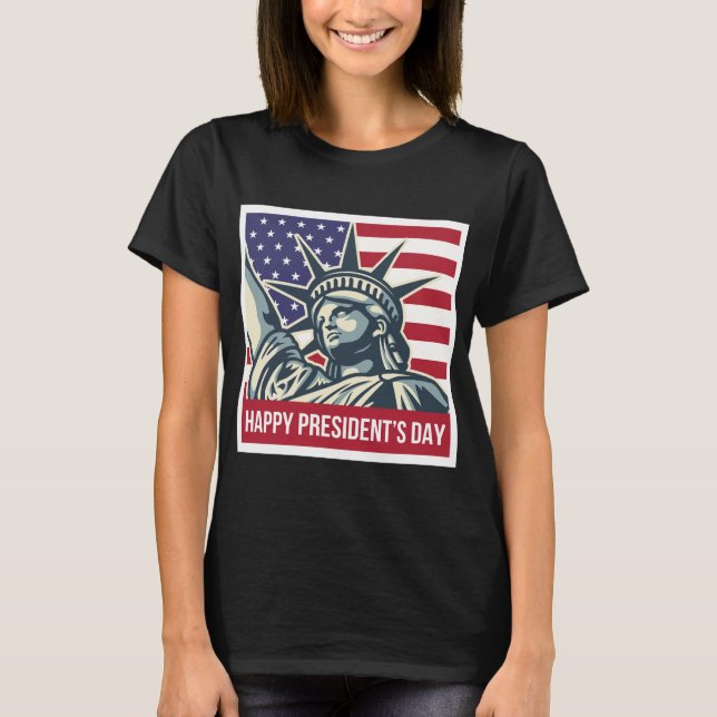 Camiseta Happy President's Day (Frente)