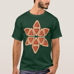 Camiseta Happy Purim Costume Idea Cute Hamantaschen Jewish