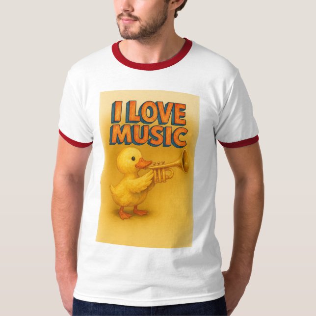 Camiseta Happy Quack Melody (Frente)
