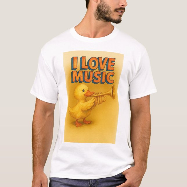 Camiseta Happy Quack Melody (Frente)