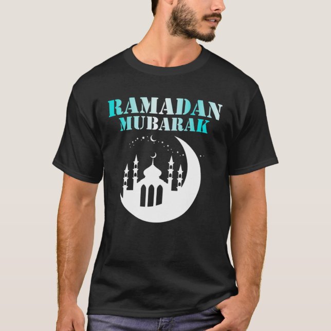 Camiseta Happy Ramadan Ramadan Kareem Ramadan Mubarak Mon (Frente)