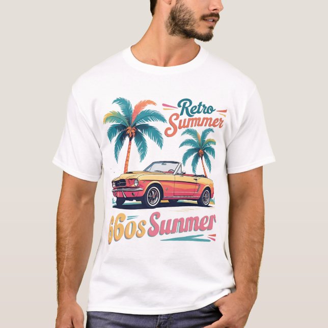 Camiseta Happy Rides 60s Sunset Tee (Frente)