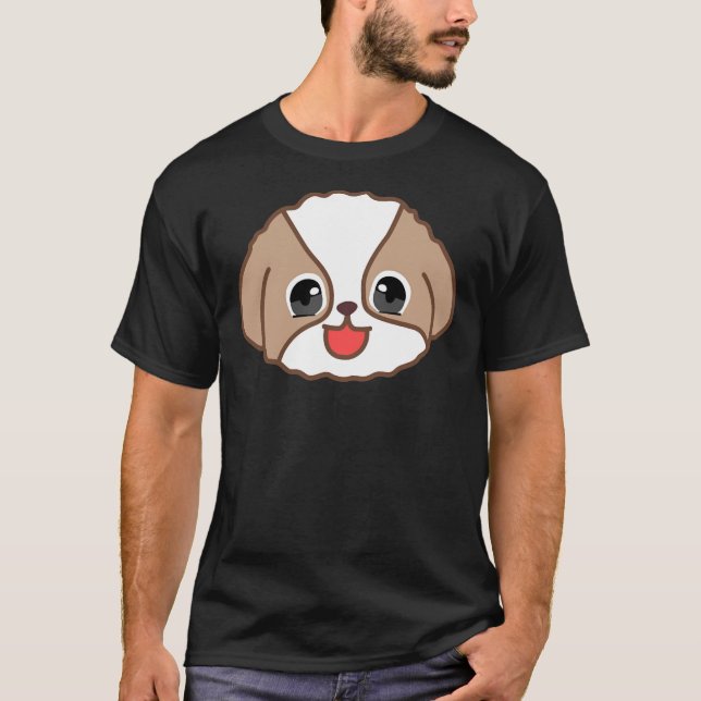 Camiseta Happy Shih Tzu (Frente)