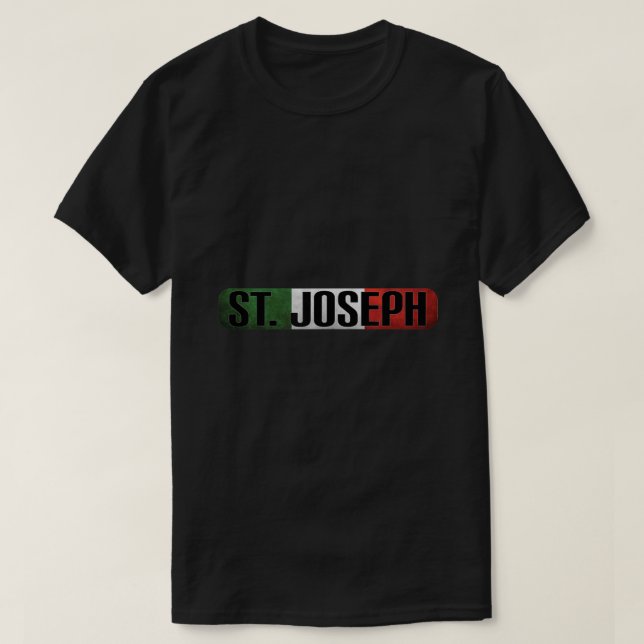 Camiseta Happy St Josephs Day Italian Jesus Catholic Christ (Frente do Design)