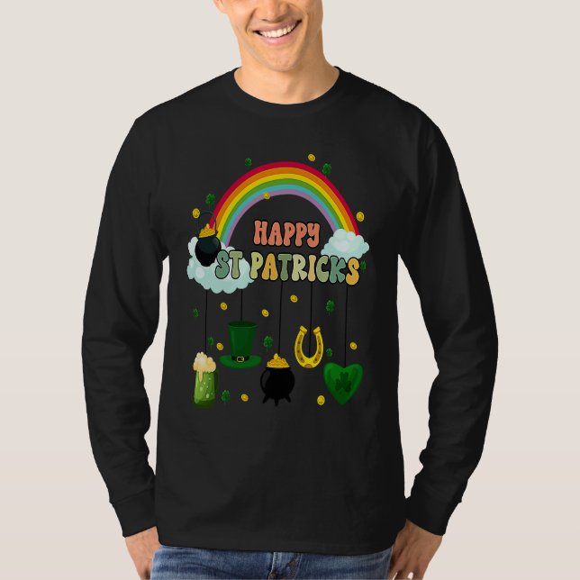 Camiseta Happy St Patricks Day St Pattys Shamrock Irish C (Frente)