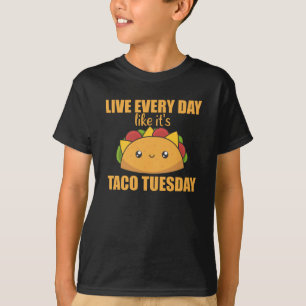 Camiseta Happy Taco Tuesday - Mexican Food