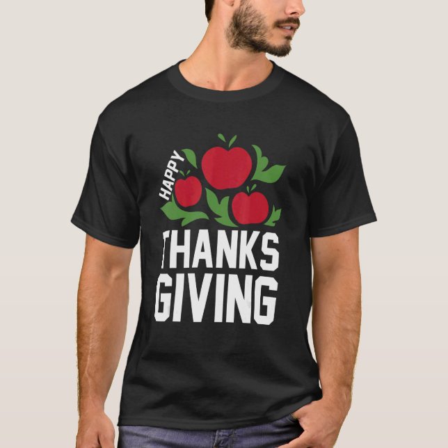 Camiseta Happy Thanks Giving (Frente)