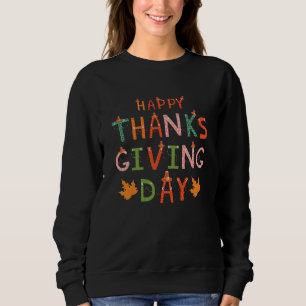 Camiseta Happy thanksgiving day colorful