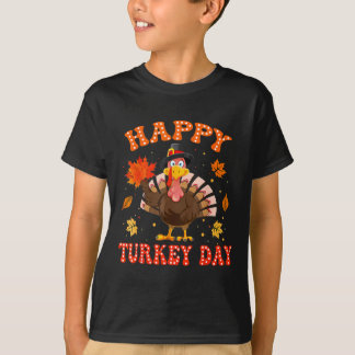 Camiseta Happy Turkey Day Shirt For Women Happy Thanksgivin
