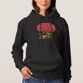 Camiseta Happy Valentine's Day Bus with Owl