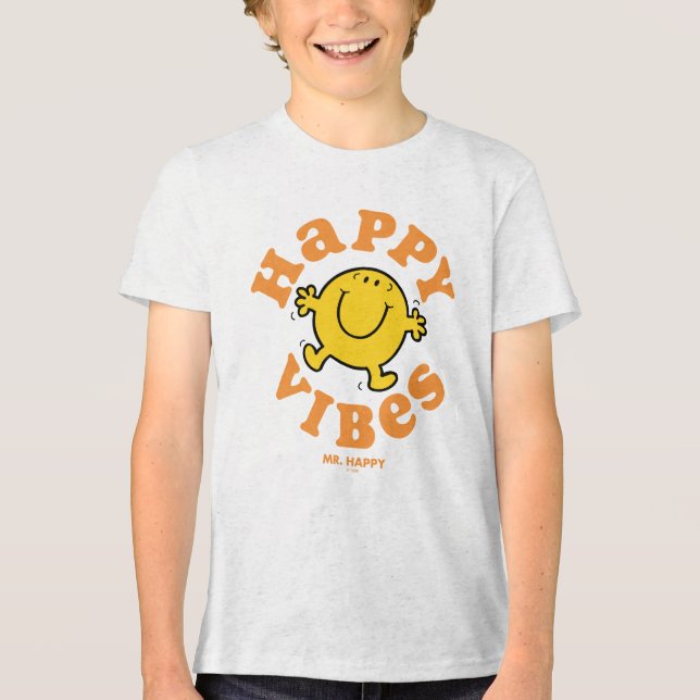 Camiseta Happy Vibes (Frente)