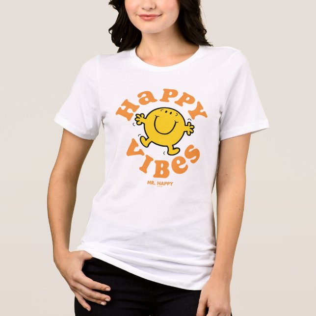 Camiseta Happy Vibes (Frente)