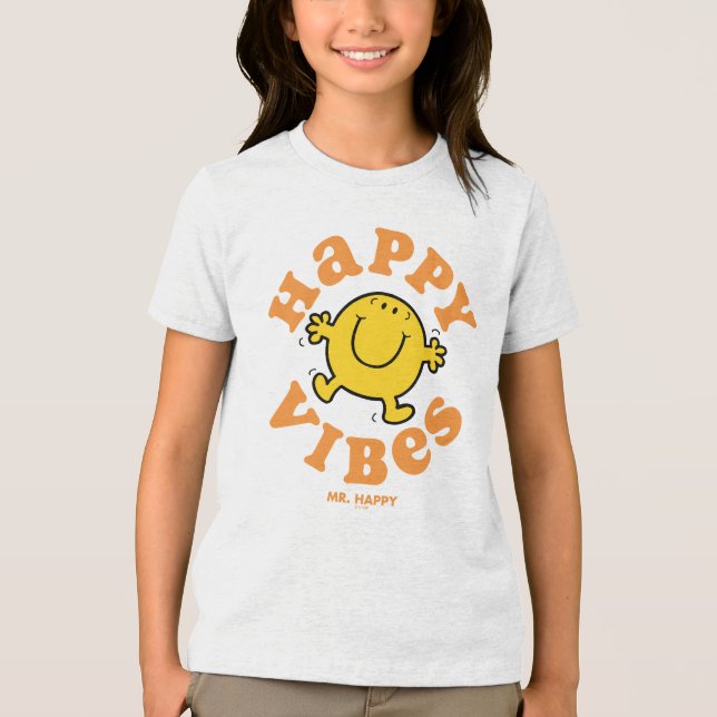 Camiseta Happy Vibes (Frente)