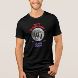 Camiseta happy witches night demon animal