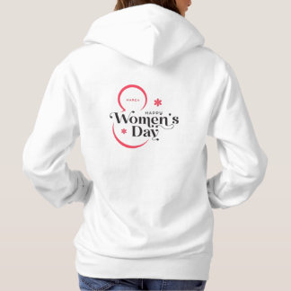 Camiseta happy women's day 2026 hoodies celebration