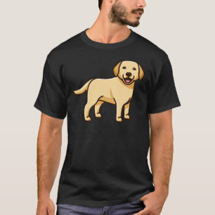 Camiseta Happy Yellow Labrador