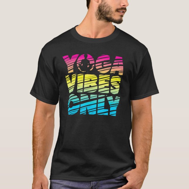 Camiseta Happy Yoga Vibes (Frente)