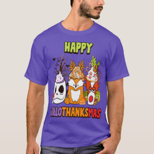 Camiseta happyhallothanksmas 16