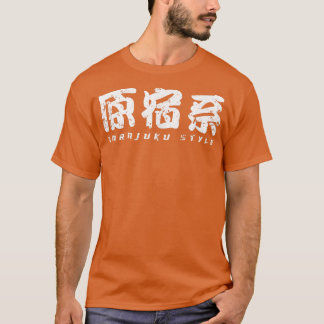 Camiseta Harajuku Style Harajuku Tokyo Kanji Mães de animaç