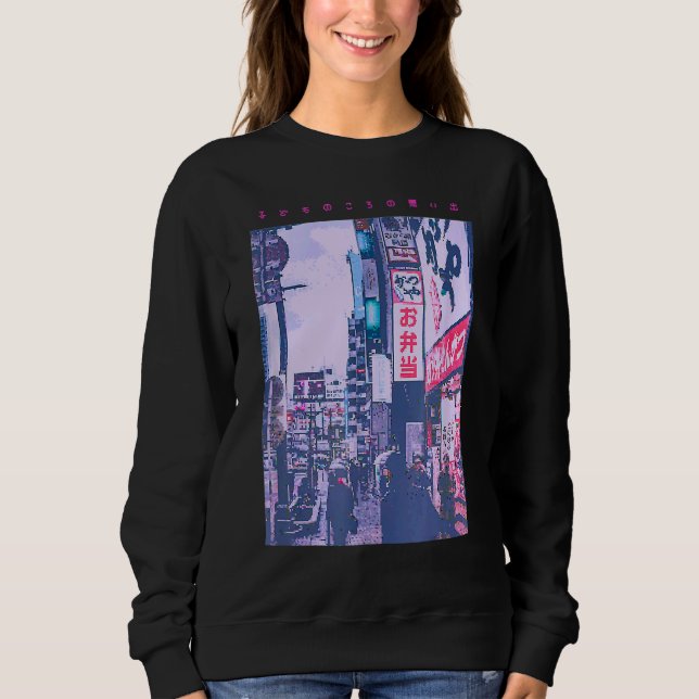 Camiseta Harajuku Tokyo Streetwear Tendência Estética (Frente)