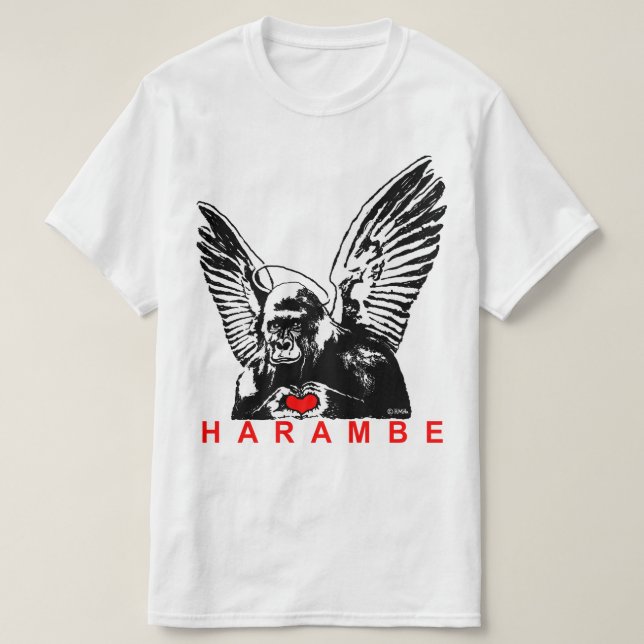 Camiseta Harambe (Frente do Design)