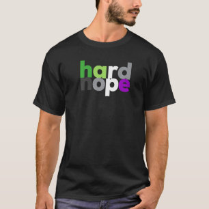 Camiseta hard nope Aroace Pride LGBT Aro Ace Aromantic Ase