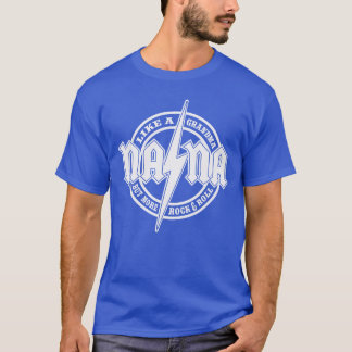 Camiseta Hard Rock Nana Nana Lightning Bolt retrô