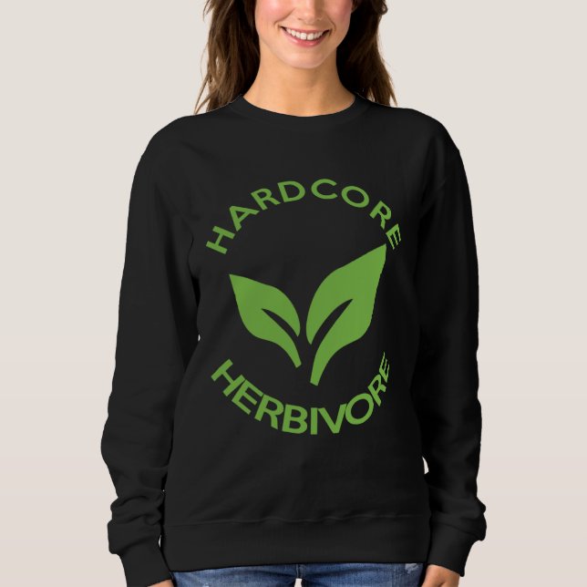 Camiseta Hardcore Herbivore  Vegans for Vegetarians (Frente)