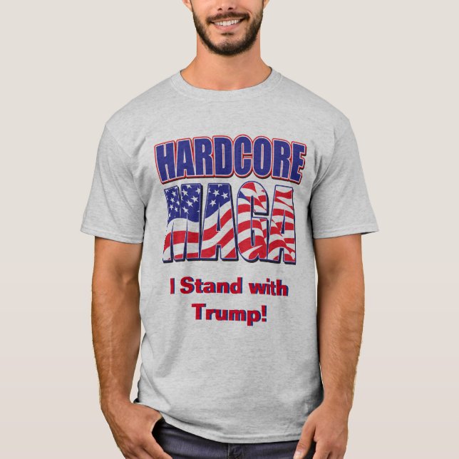 Camiseta Hardcore MAGA (Frente)