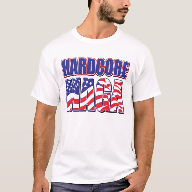 Camiseta Hardcore MAGA (Frente)