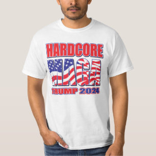 Camiseta Hardcore MAGA Trump 2024